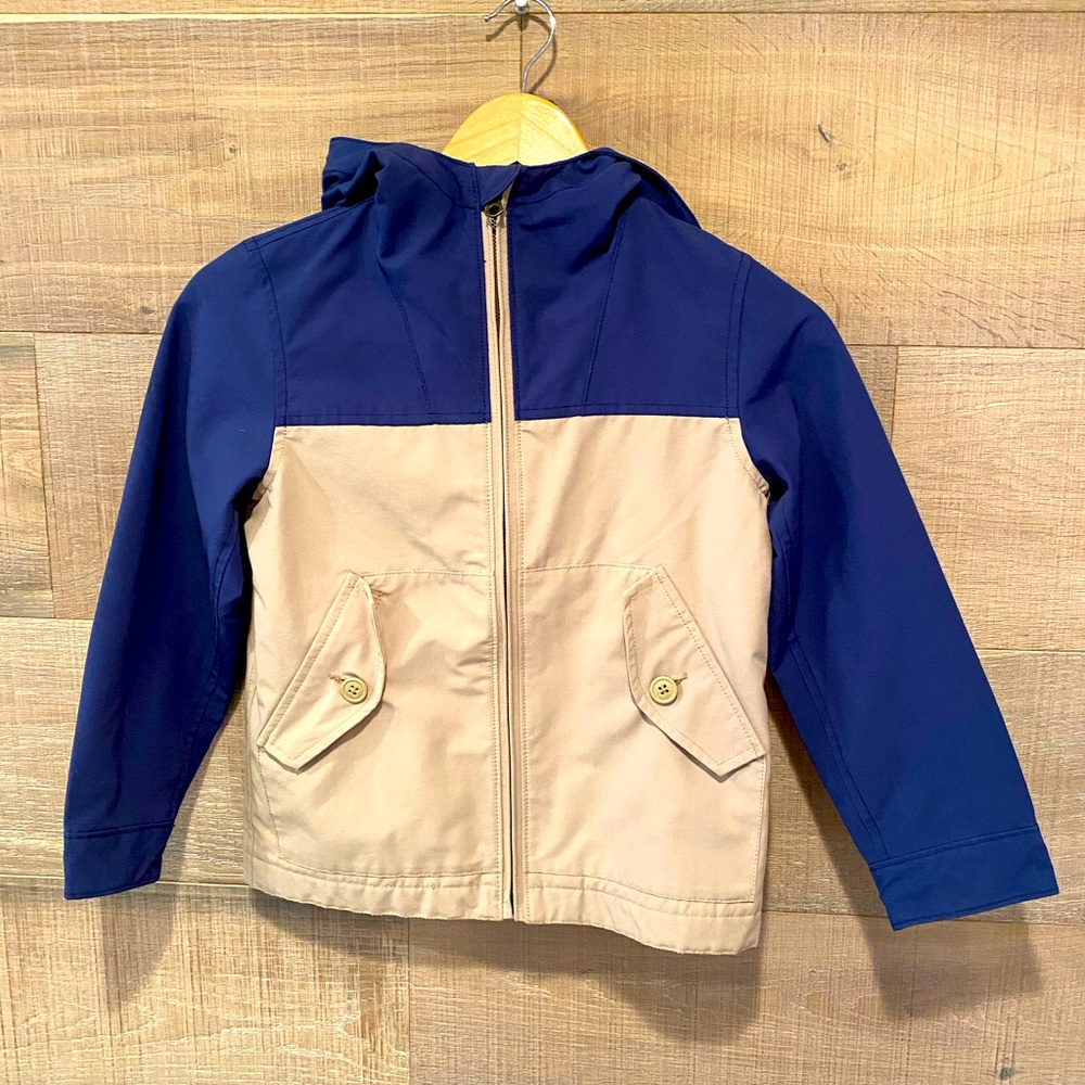 Hooded, lined Rain jacket size S